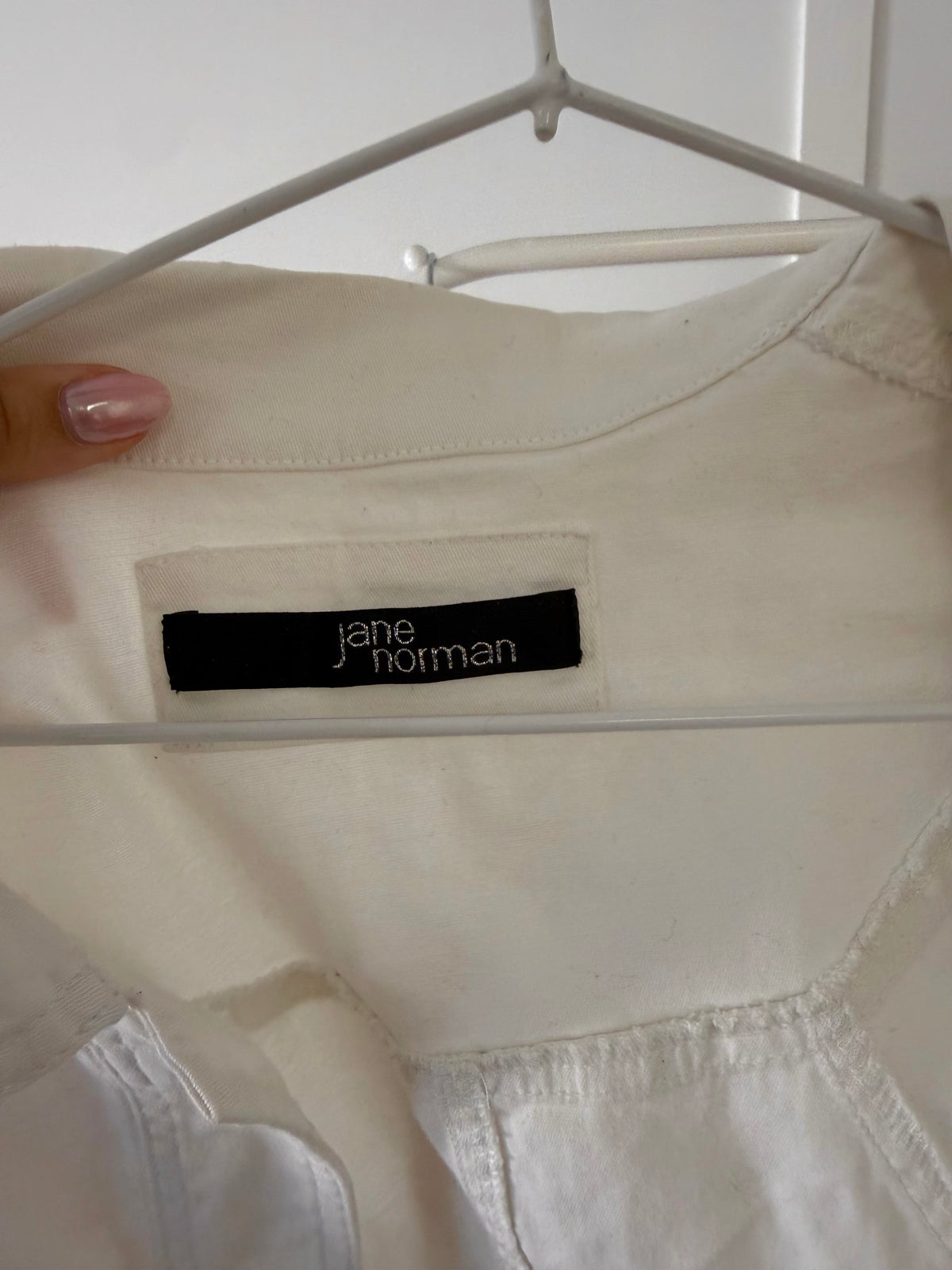 White bolero cropped jacket