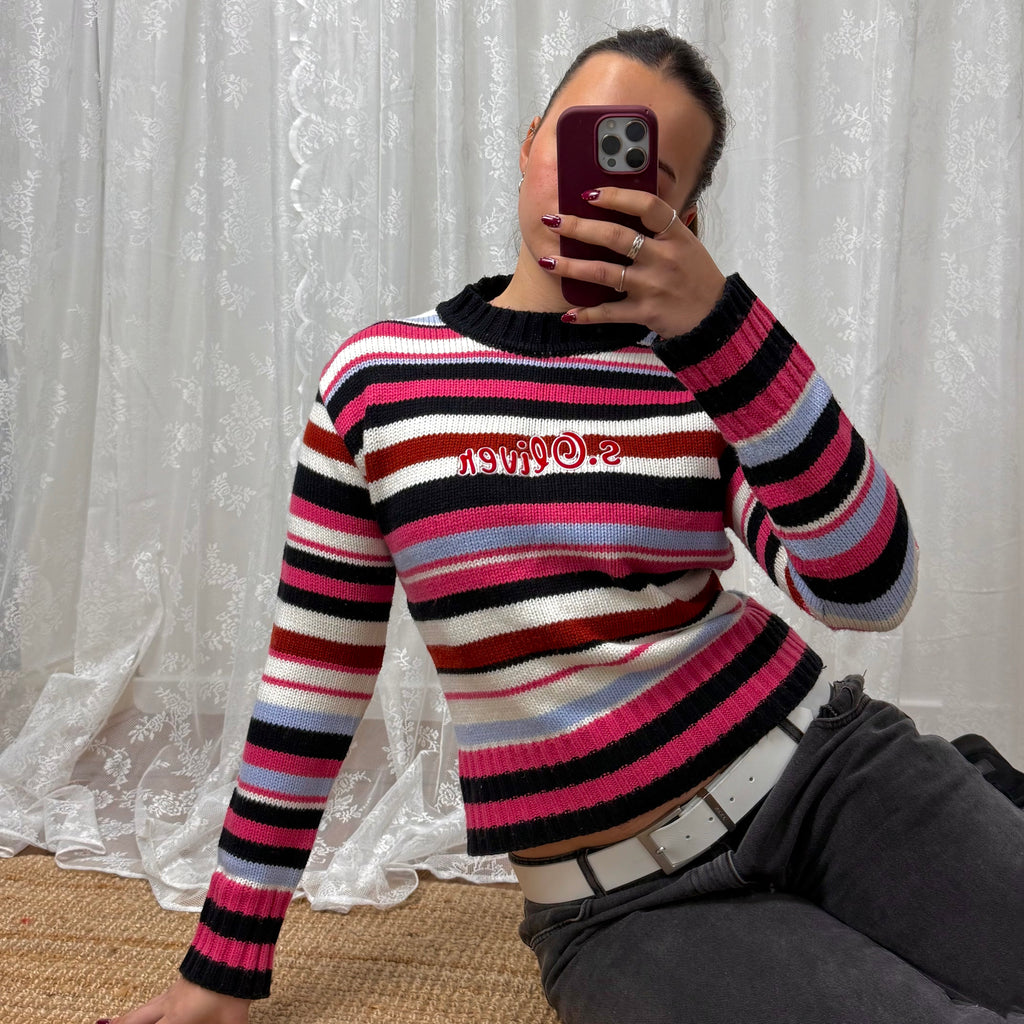 Vintage stripey turtleneck