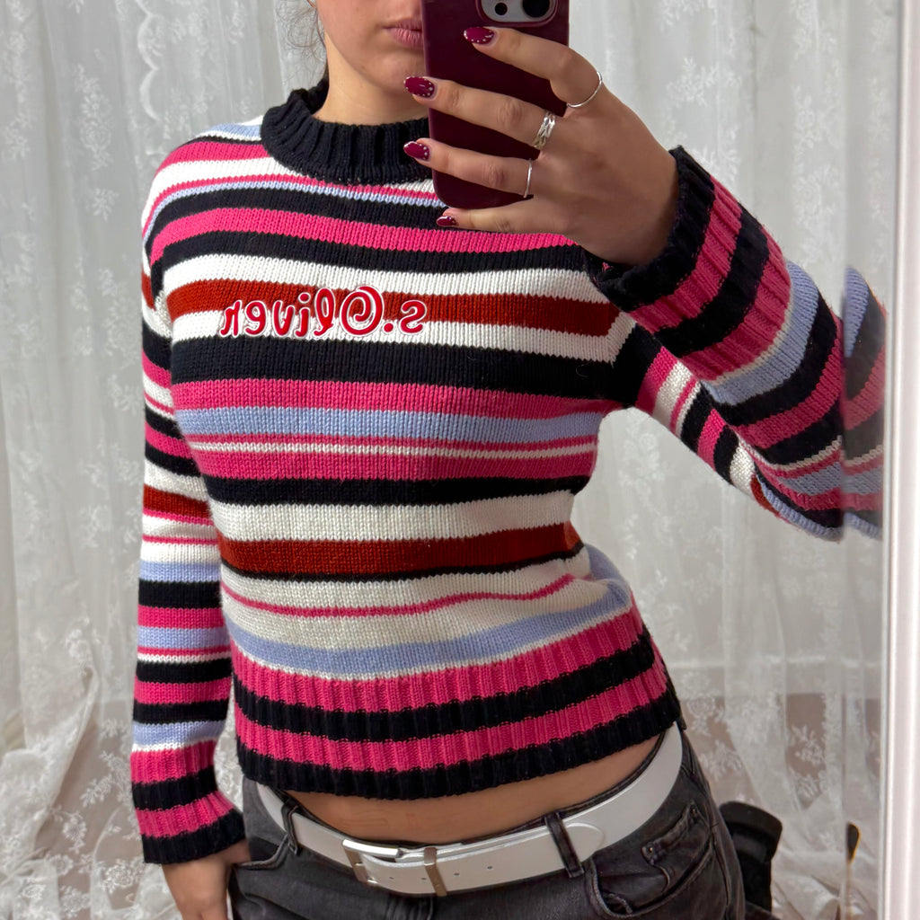 Vintage stripey turtleneck