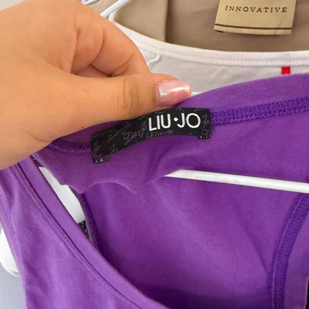 Purple gem tank top