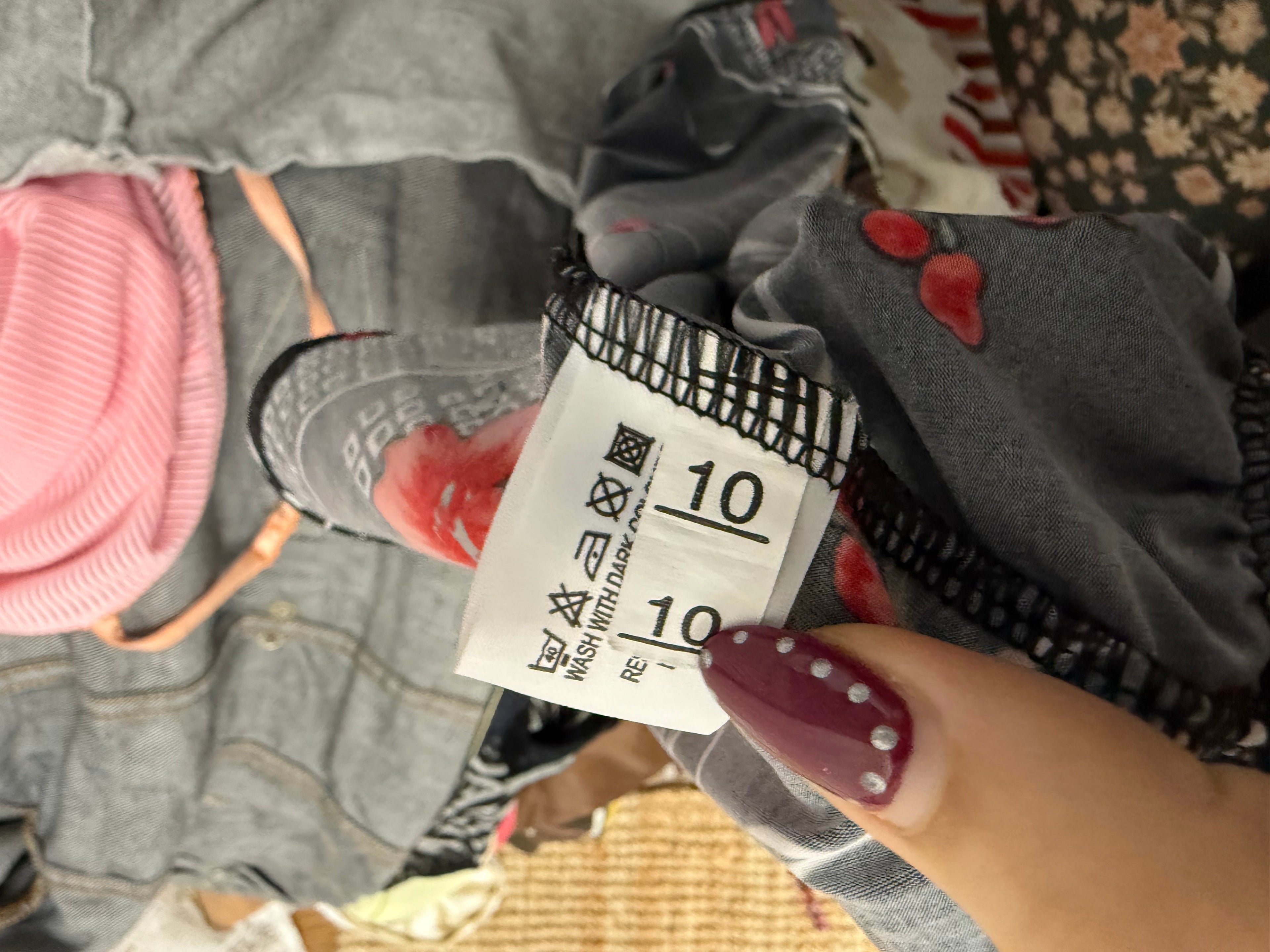 Black detailed cowl neck top