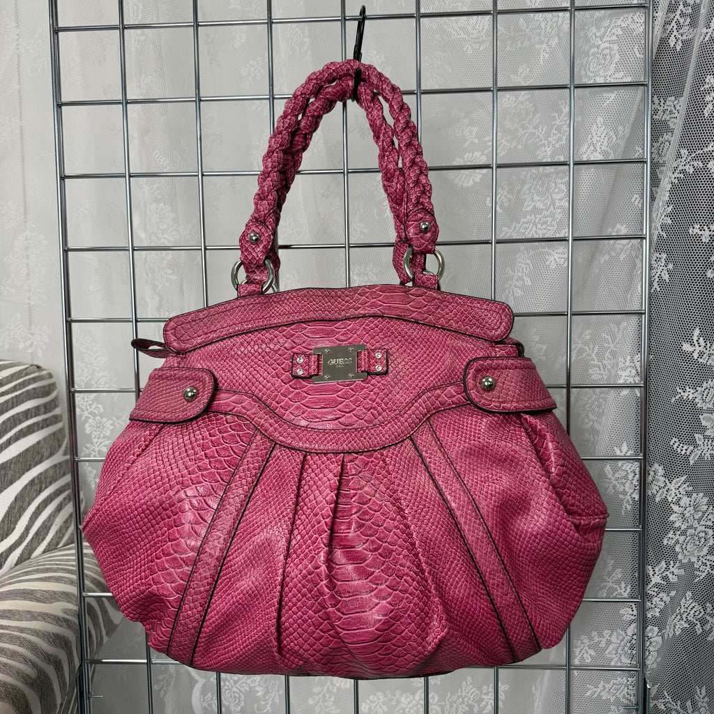 Pink Large rare GUESS bag