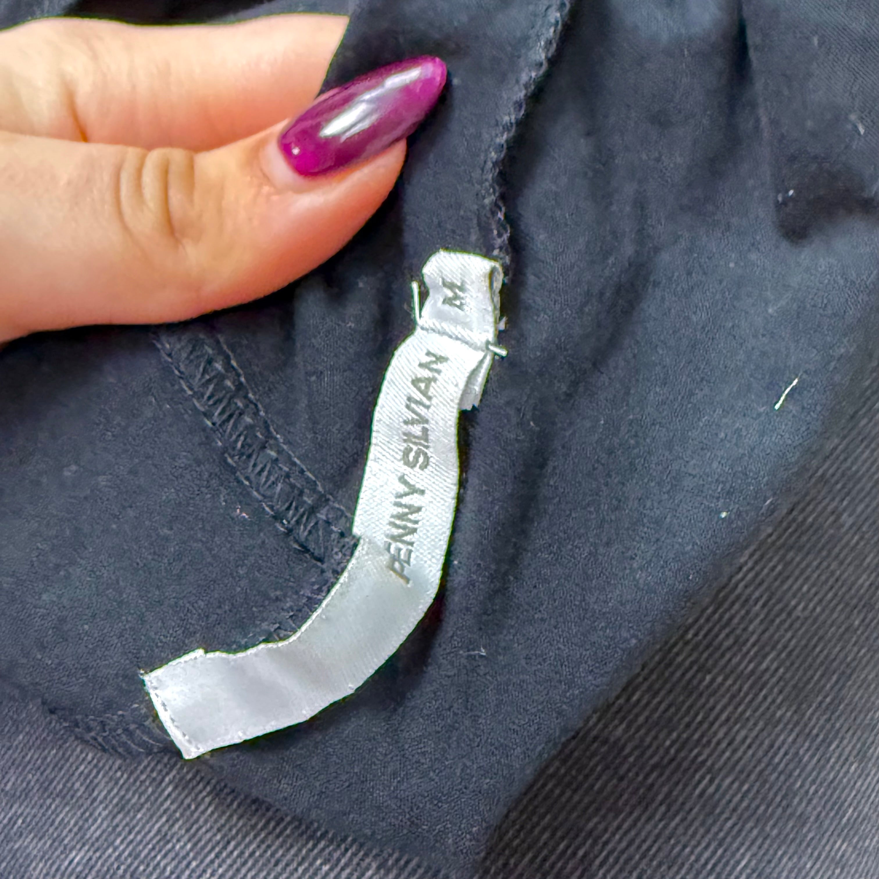 Black and blue gem turtleneck