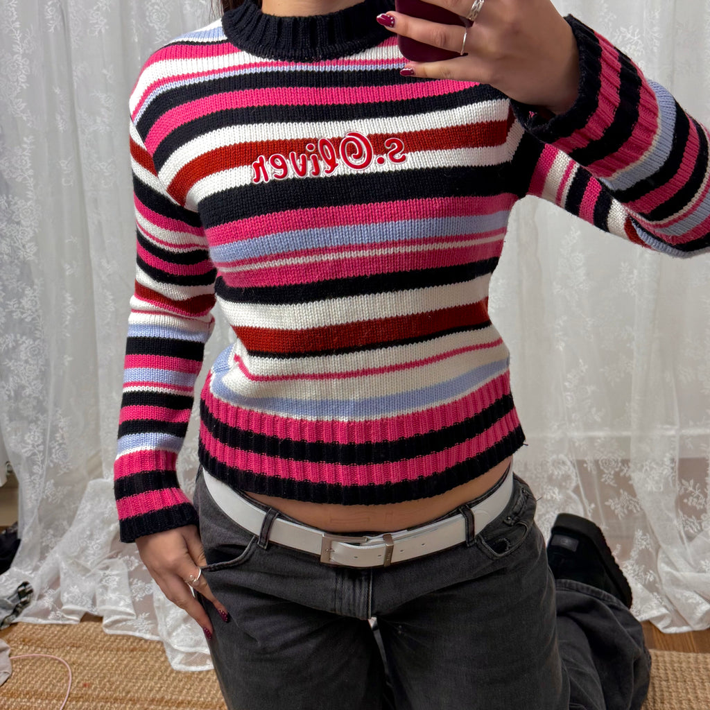 Vintage stripey turtleneck