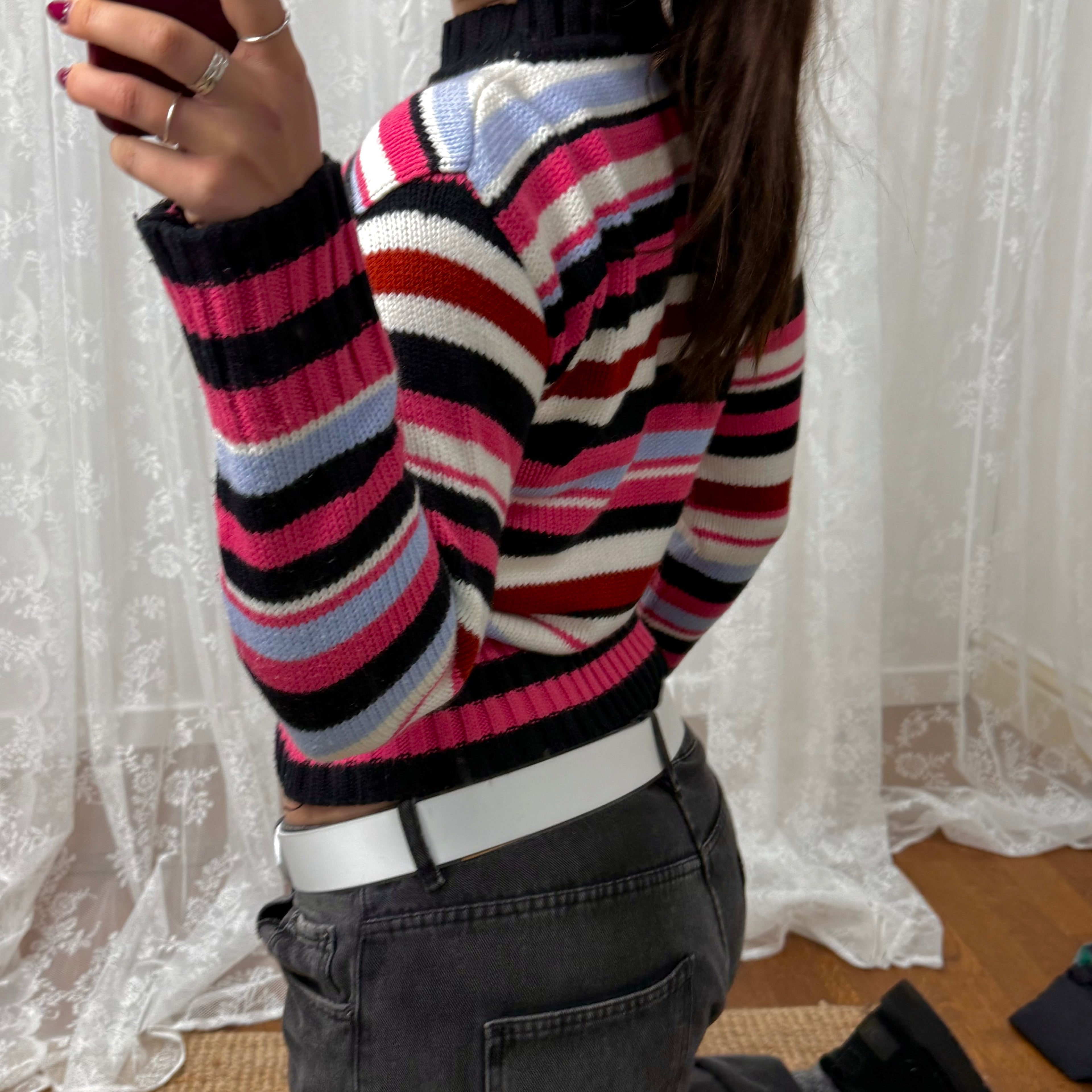 Vintage stripey turtleneck