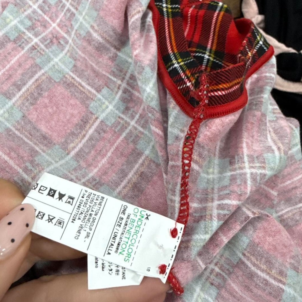 Red checkered cami top