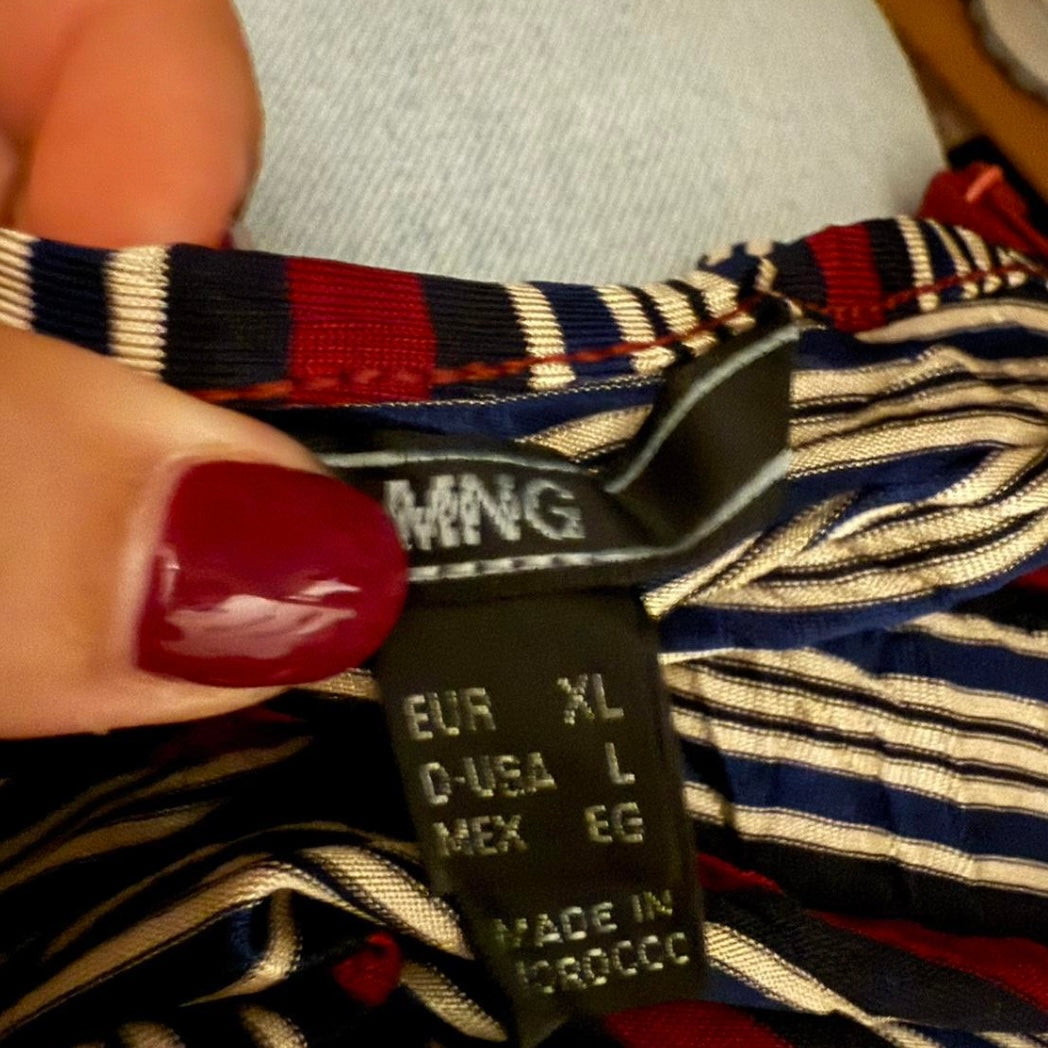 Slinky 2000s striped cami top